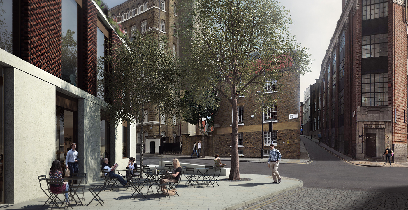 Crwaford Passage Public Realm - The Ray Farringdon